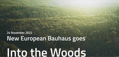 New European Bauhaus goes: Into the Woods